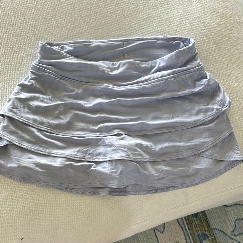 Light Blue/ Purple Layered Athleta Girl Skort